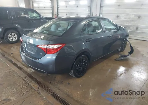 2016 Toyota Corolla Le z USA, uszkodzony, nr VIN 2T1BURHEXGC492814